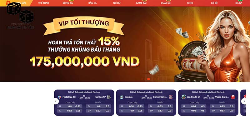 Top nhà cái Châu Á may88